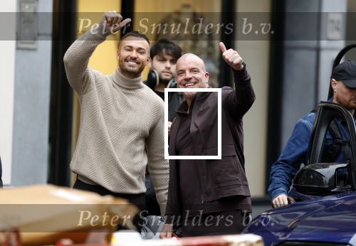 Amsterdam 8 december 2025
Andy v d Meijde en Dave Roelvink tijdens opnames op de pc hooftstraat.