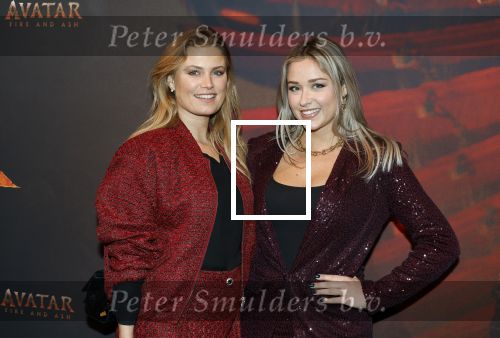 Hilversum 16 december 2025
Premiere Avatar in VUE in Hilversum. Beate v d Weide en  Jessica Wohrmann