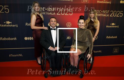 Papendal 17 december 2025
Sportgala waar oa de sportman en sportvrouw van het jaar gekozen worden . Carina de Rooij, Anton de Rooij