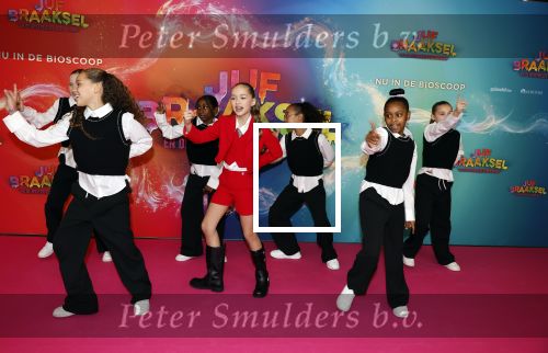 Amsterdam 7 december 2025
Premiere Juf Braaksel in Pathe Noord . Cato Klibansky