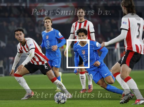 Eindhoven, 9 December 2025
PSV-Atletico Madrid, eindstand 2-3 CL
Championsleague
Giuliano Simeone