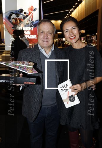 Amsterdam 11 december 2025
Eerste dag van de Masters expo in de RAI. Gunay Uslu  met Dick Advocaat