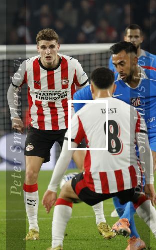 Eindhoven, 9 December 2025
PSV-Atletico Madrid, eindstand 2-3 CL
Championsleague
Guus Til