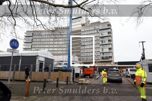 Amsterdam 3 december 2025
Het Hilton hotel op de apollolaaan wordt helemaal verbouwd