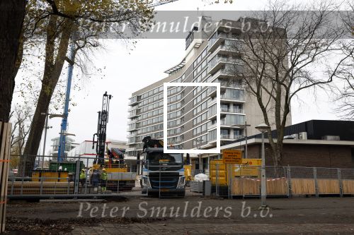 Amsterdam 3 december 2025
Het Hilton hotel op de apollolaaan wordt helemaal verbouwd