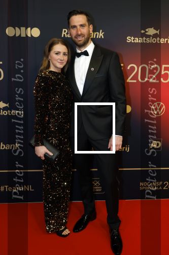 Papendal 17 december 2025
Sportgala waar oa de sportman en sportvrouw van het jaar gekozen worden . Hugo Haak met partner