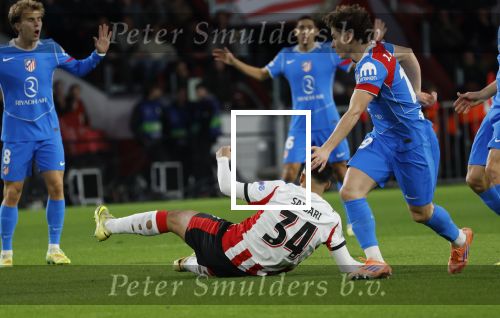 Eindhoven, 9 December 2025
PSV-Atletico Madrid, eindstand 2-3 CL
Championsleague
Ismael Saibari