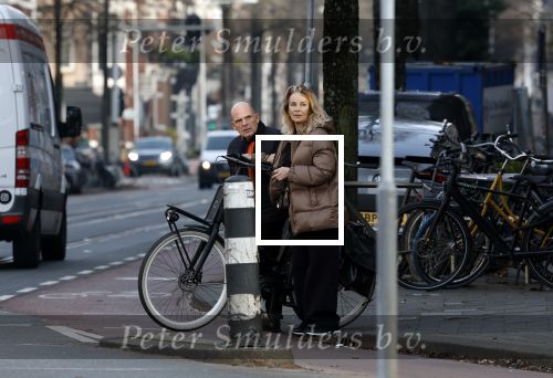 Amsterdam 22 december 2025
Jaap v Zweden en zijn vrouw Aaltje op straat in Amsterdam zuid.