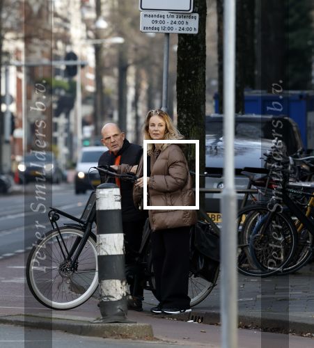 Amsterdam 22 december 2025
Jaap v Zweden en zijn vrouw Aaltje op straat in Amsterdam zuid.