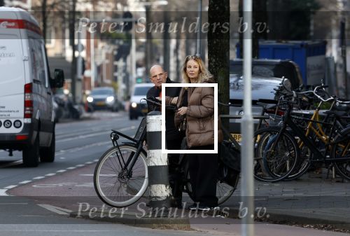 Amsterdam 22 december 2025
Jaap v Zweden en zijn vrouw Aaltje op straat in Amsterdam zuid.