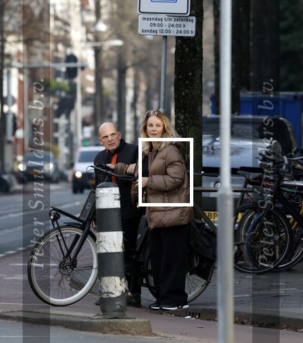 Amsterdam 22 december 2025
Jaap v Zweden en zijn vrouw Aaltje op straat in Amsterdam zuid.
