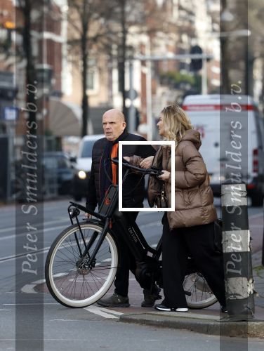 Amsterdam 22 december 2025
Jaap v Zweden en zijn vrouw Aaltje op straat in Amsterdam zuid.