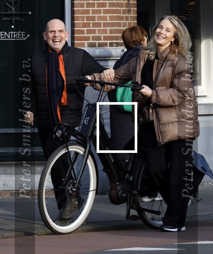 Amsterdam 22 december 2025
Jaap v Zweden en zijn vrouw Aaltje op straat in Amsterdam zuid.