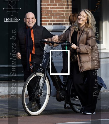 Amsterdam 22 december 2025
Jaap v Zweden en zijn vrouw Aaltje op straat in Amsterdam zuid.