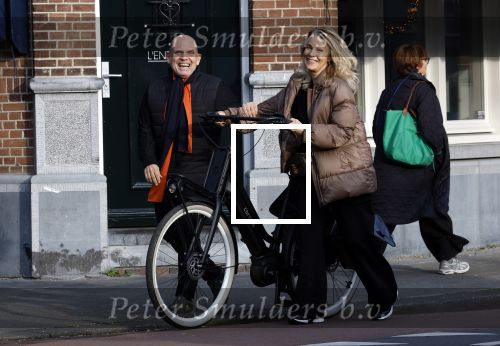 Amsterdam 22 december 2025
Jaap v Zweden en zijn vrouw Aaltje op straat in Amsterdam zuid.