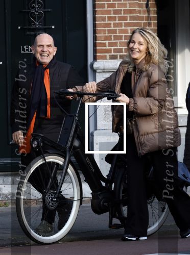 Amsterdam 22 december 2025
Jaap v Zweden en zijn vrouw Aaltje op straat in Amsterdam zuid.