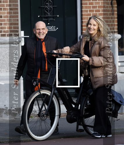 Amsterdam 22 december 2025
Jaap v Zweden en zijn vrouw Aaltje op straat in Amsterdam zuid.