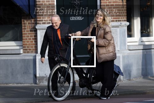 Amsterdam 22 december 2025
Jaap v Zweden en zijn vrouw Aaltje op straat in Amsterdam zuid.