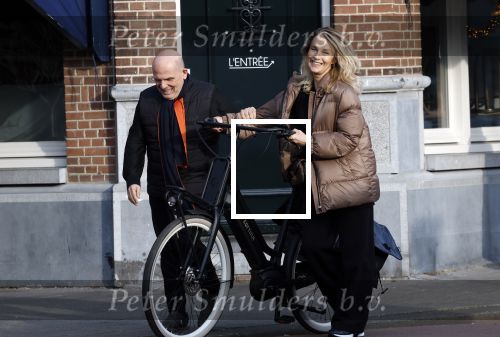 Amsterdam 22 december 2025
Jaap v Zweden en zijn vrouw Aaltje op straat in Amsterdam zuid.
