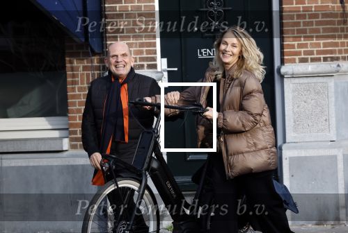 Amsterdam 22 december 2025
Jaap v Zweden en zijn vrouw Aaltje op straat in Amsterdam zuid.