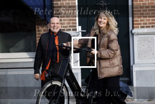 Amsterdam 22 december 2025
Jaap v Zweden en zijn vrouw Aaltje op straat in Amsterdam zuid.