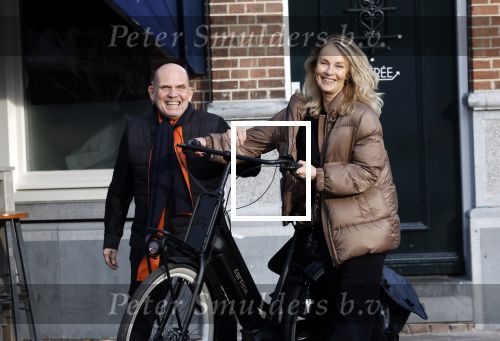 Amsterdam 22 december 2025
Jaap v Zweden en zijn vrouw Aaltje op straat in Amsterdam zuid.