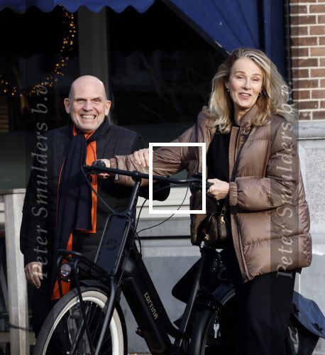Amsterdam 22 december 2025
Jaap v Zweden en zijn vrouw Aaltje op straat in Amsterdam zuid.
