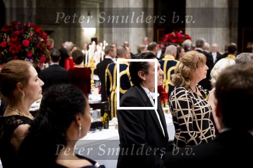 Amsterdam 11 december 2025
 Koning Willem-Alexander en koningin Maxima verwelkomen de president van Finland Alexander Stubb met zijn echtgenote Suzanne Innes-Stubb op de Dam op de eerste dag van een tweedaags staatsbezoek aan Nederland. s Avonds was het staatsbanket waar ook Prinses Amlia aanwezig was. Jari Litmanen