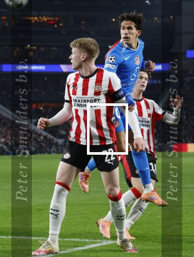 Eindhoven, 9 December 2025
PSV-Atletico Madrid, eindstand 2-3 CL
Championsleague
Jerdy Schouten