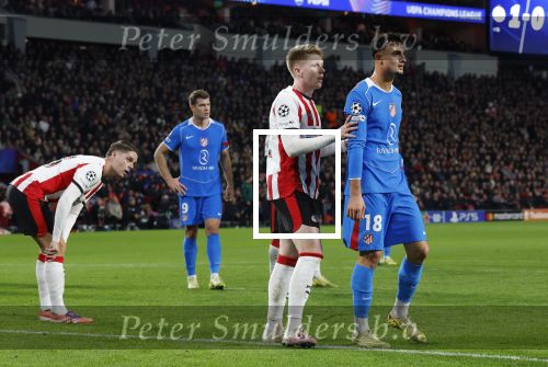 Eindhoven, 9 December 2025
PSV-Atletico Madrid, eindstand 2-3 CL
Championsleague
Jerdy Schouten