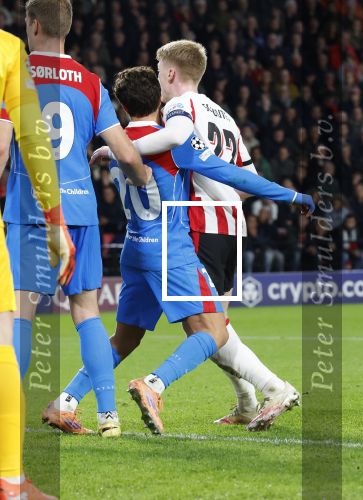 Eindhoven, 9 December 2025
PSV-Atletico Madrid, eindstand 2-3 CL
Championsleague
Jerdy Schouten