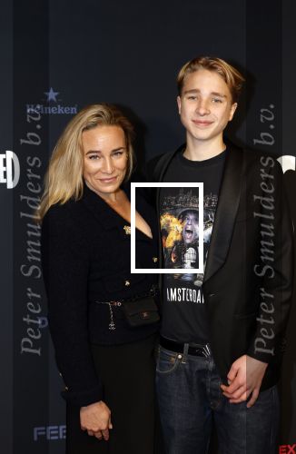 Amsterdam 1 december 2025
Premiere Amsterdamned II in Tuschinski . De hoofdrollen worden gespeeld door Huub Stapel tatum Dagelet en Holly Brood . Jetteke v Lexmond met zoon