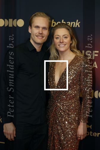 Papendal 17 december 2025
Sportgala waar oa de sportman en sportvrouw van het jaar gekozen worden . Kira Toussaint met partner