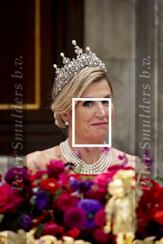 Amsterdam 11 december 2025
 Koning Willem-Alexander en koningin Maxima verwelkomen de president van Finland Alexander Stubb met zijn echtgenote Suzanne Innes-Stubb op de Dam op de eerste dag van een tweedaags staatsbezoek aan Nederland. s Avonds was het staatsbanket waar ook Prinses Amlia aanwezig was.