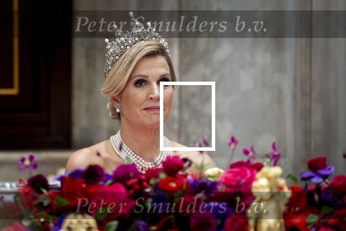 Amsterdam 11 december 2025
 Koning Willem-Alexander en koningin Maxima verwelkomen de president van Finland Alexander Stubb met zijn echtgenote Suzanne Innes-Stubb op de Dam op de eerste dag van een tweedaags staatsbezoek aan Nederland. s Avonds was het staatsbanket waar ook Prinses Amlia aanwezig was.