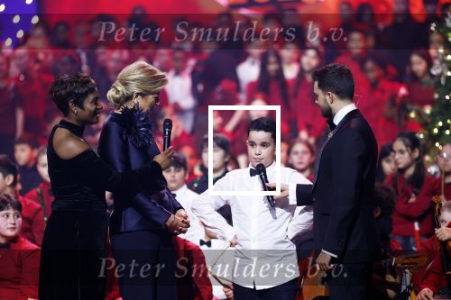 Breda 9 december 2025
Koningin Maxima bij het kerst Muziek gala in het chasse theater. Buddy Vedder en Edsilia Rombley presenteren het .