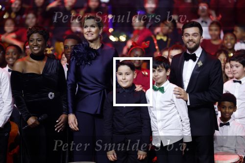 Breda 9 december 2025
Koningin Maxima bij het kerst Muziek gala in het chasse theater. Buddy Vedder en Edsilia Rombley presenteren het .