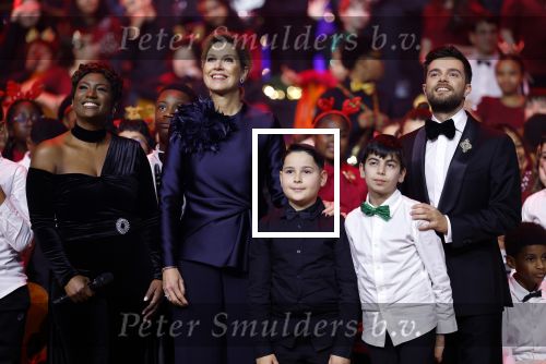 Breda 9 december 2025
Koningin Maxima bij het kerst Muziek gala in het chasse theater. Buddy Vedder en Edsilia Rombley presenteren het .