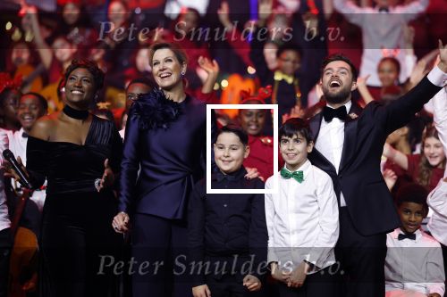 Breda 9 december 2025
Koningin Maxima bij het kerst Muziek gala in het chasse theater. Buddy Vedder en Edsilia Rombley presenteren het .