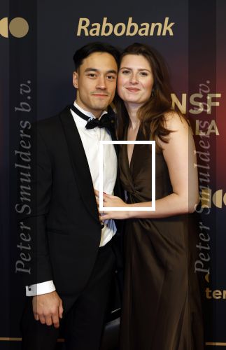 Papendal 17 december 2025
Sportgala waar oa de sportman en sportvrouw van het jaar gekozen worden . Loran de Munck op de rode loper met partner