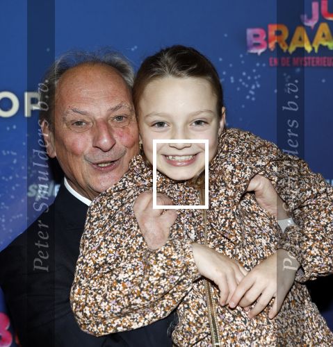 Amsterdam 7 december 2025
Premiere Juf Braaksel in Pathe Noord . Martin v Waardenberg en zijn dochter Mina v Waardenberg
