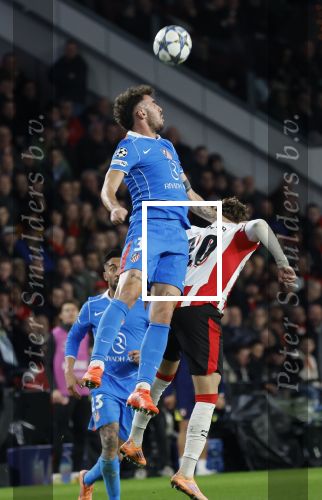 Eindhoven, 9 December 2025
PSV-Atletico Madrid, eindstand 2-3 CL
Championsleague
Matteo Ruggeri