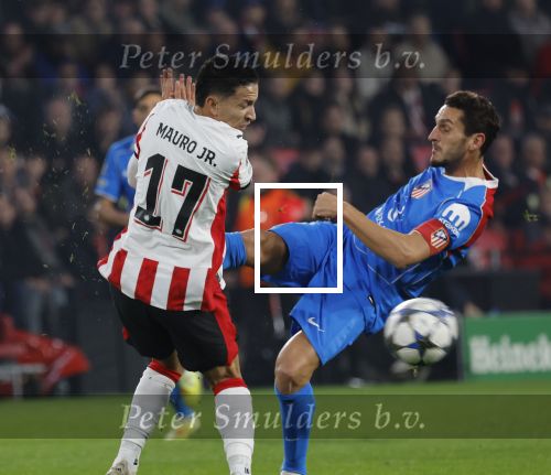 Eindhoven, 9 December 2025
PSV-Atletico Madrid, eindstand 2-3 CL
Championsleague
Mauro Junior