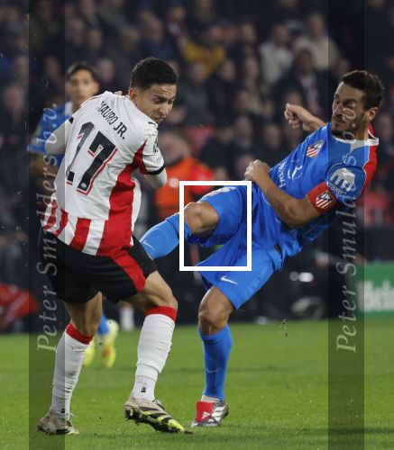 Eindhoven, 9 December 2025
PSV-Atletico Madrid, eindstand 2-3 CL
Championsleague
Mauro Junior