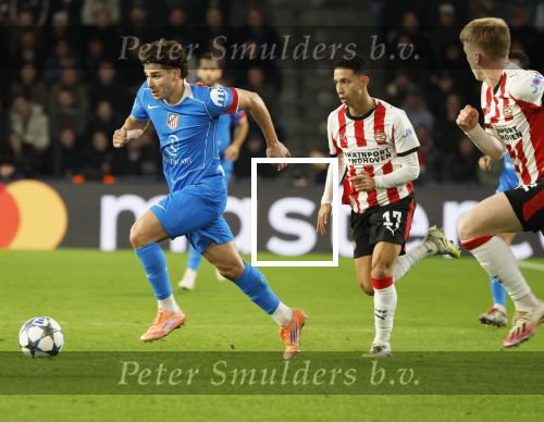 Eindhoven, 9 December 2025
PSV-Atletico Madrid, eindstand 2-3 CL
Championsleague
Mauro Junior