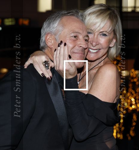 Amsterdam 13 december 2025
Vip dag masters Expo in de Rai . Monique des Bouvrie met partner Otto Klein