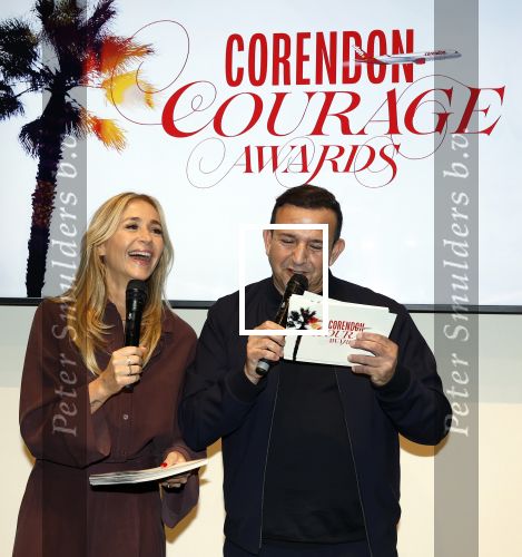 Amsterdam 11 december 2025
Eerste dag van de Masters expo in de RAI. najib Amhali en Wendy v Dijk presenteren bij Corendon