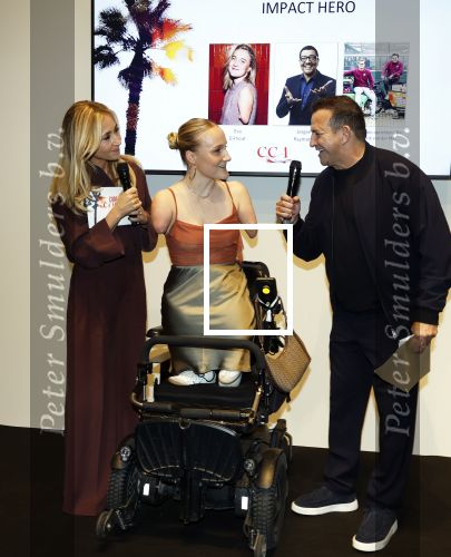 Amsterdam 11 december 2025
Eerste dag van de Masters expo in de RAI. najib Amhali en Wendy v Dijk presenteren bij Corendon