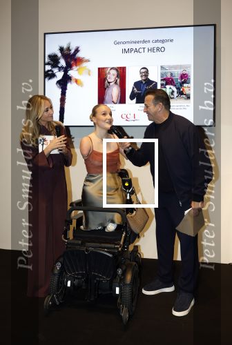 Amsterdam 11 december 2025
Eerste dag van de Masters expo in de RAI. najib Amhali en Wendy v Dijk presenteren bij Corendon