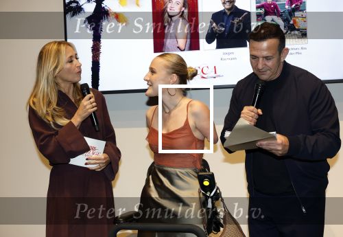 Amsterdam 11 december 2025
Eerste dag van de Masters expo in de RAI. najib Amhali en Wendy v Dijk presenteren bij Corendon